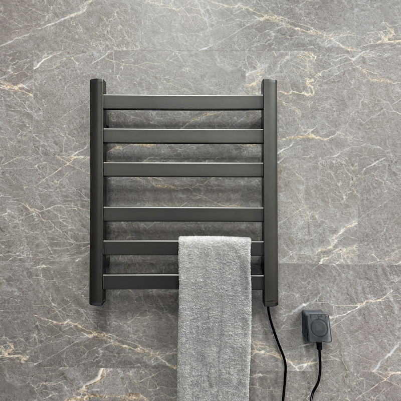 Полотенцесушитель электрический Fixsen BASIC 600х500 FX-7400F, графит