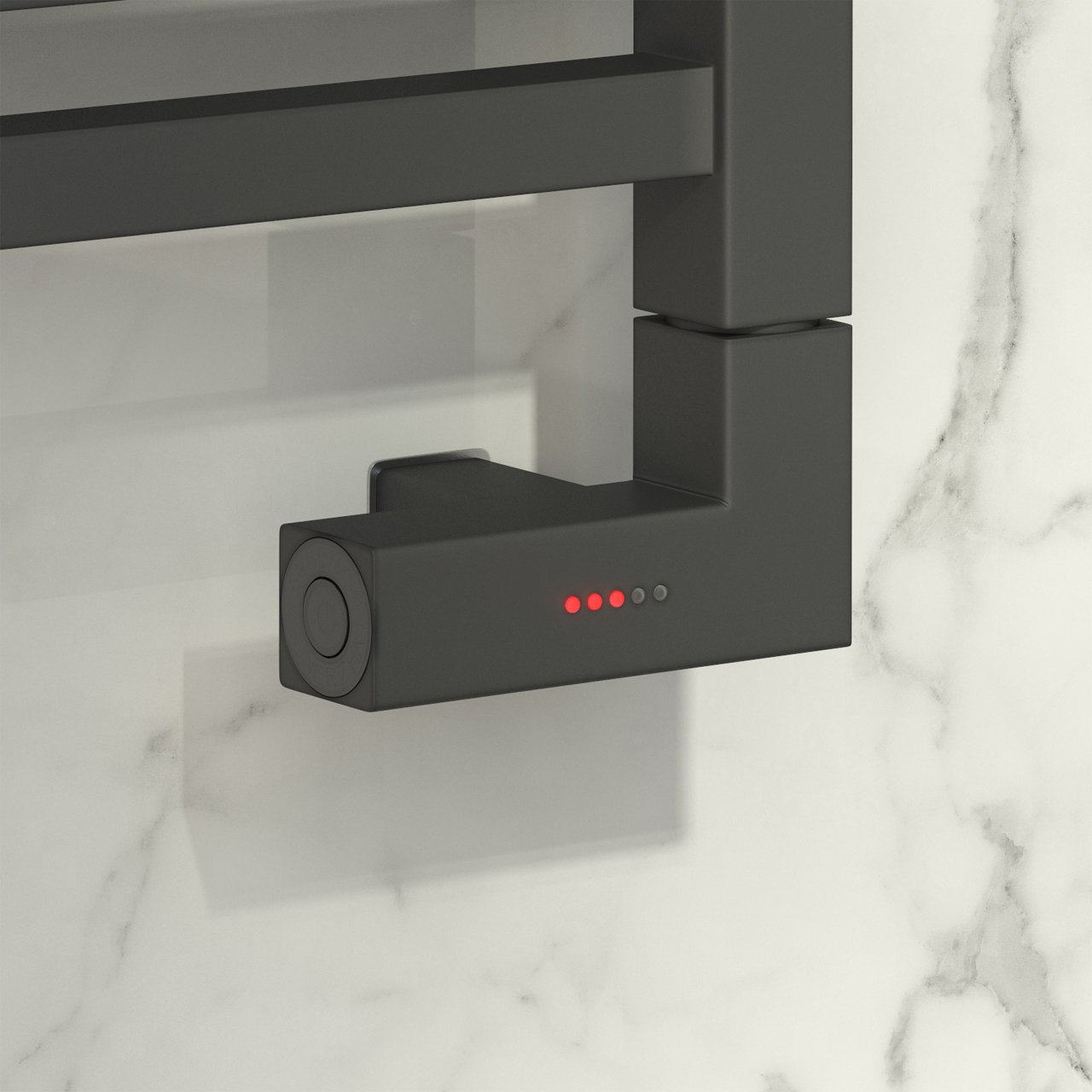 Модуль скрытого подключения Сунержа Cube 012-1527-0000 графит