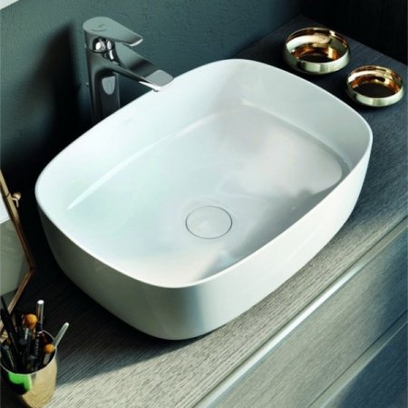 Раковина накладная 50см Roca Inspira 327500000 белый