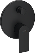 Смеситель для ванны с душем Hansgrohe Rebris E 72468670 черный матовый