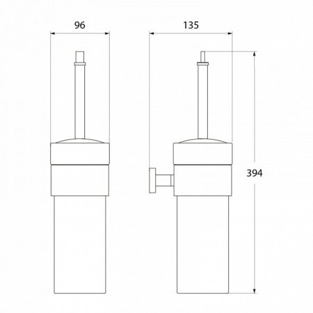 Ершик IDDIS Corot L207C хром