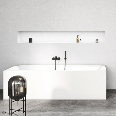 Смеситель для ванны Kludi Bozz 386913976 черный матовый