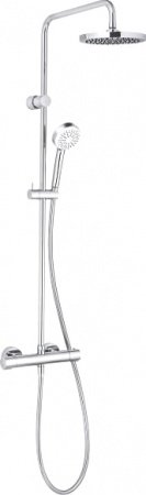 Душевая стойка Kludi Logo Dual Shower System 6809405-00 с термостатом