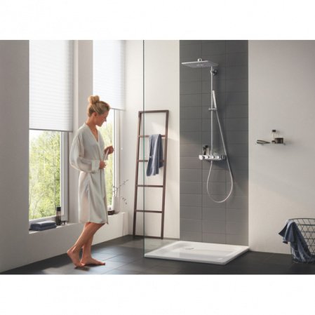 Душевая стойка Grohe Euphoria SmartControl System Cube 26508000 хром