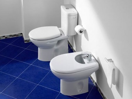 Биде напольное Roca Victoria 357390000 с установочным комплектом