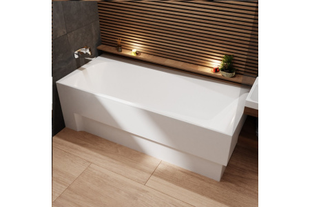 Ванна акриловая левосторонняя Vayer BOOMERANG Гл000010853, 190x90