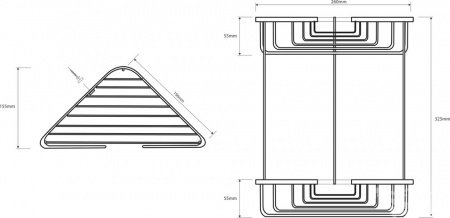 Мыльница Bemeta Cytro 102308132 Глянец