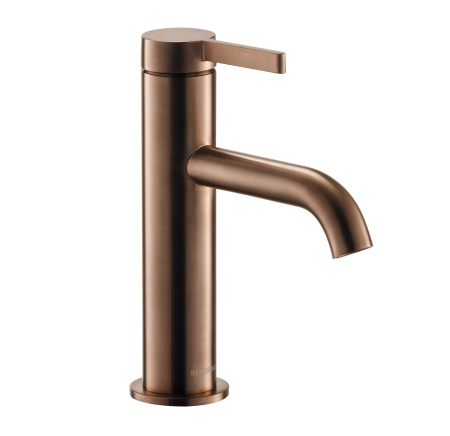 Смеситель для раковины Benesque Lumiere 10010106 бронза брашированная