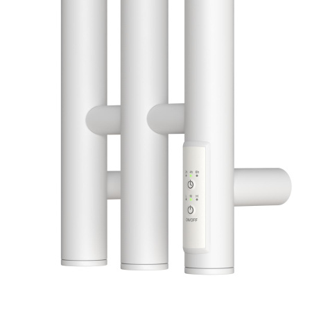 Полотенцесушитель электрический Point Деметра PN12822W П3 120x1200, диммер справа, белый