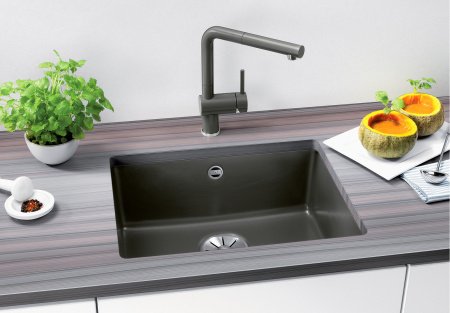 Смеситель для кухни Blanco Linus-S 517643 базальт