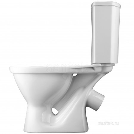 Унитаз-компакт Santek Алькор с диагональным выпуском, антивсплеск 1WH302196