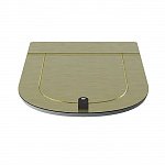 Сиденье для унитаза Artceram The One THA001 золото