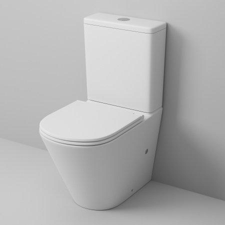 Напольный унитаз-компакт Grossman GR-4450MS белый, с сиденьем микролифт