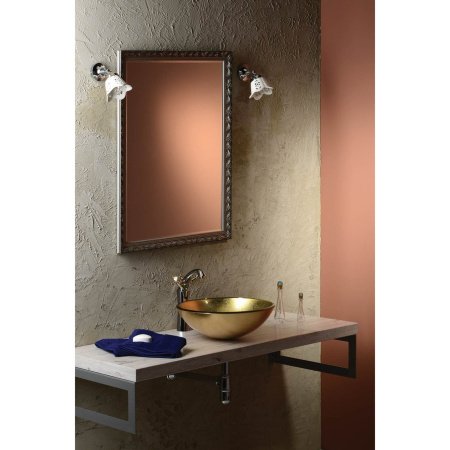 Раковина накладная 42см SAPHO BEAUTY 2501-22 металлический