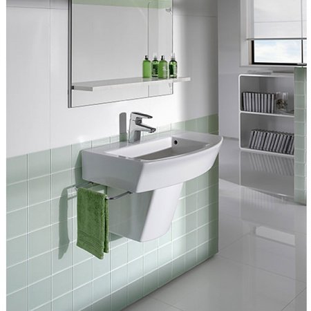 Раковина подвесная 65см Roca Hall 327621000 белый