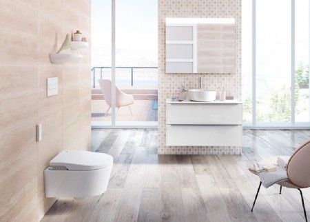 Раковина накладная 37см Roca Inspira 327523000 белый