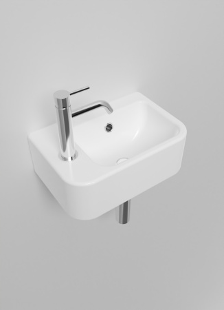 Раковина накладная 37.5см AQUAme AQM5006L белый