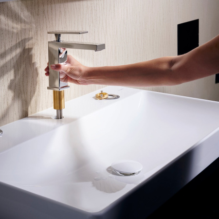 Смеситель для раковины Hansgrohe Tecturis E 73010000 хром