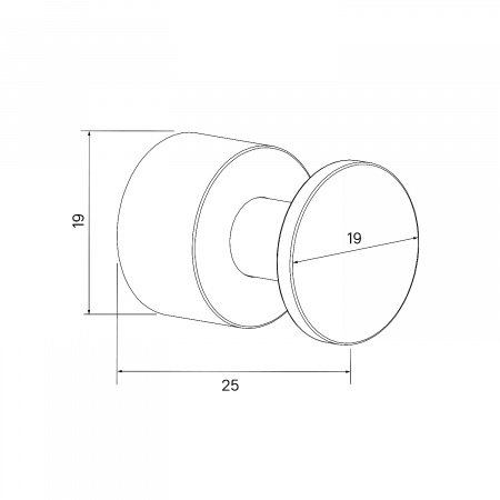 Крючок IDDIS Optima Home HOK4SC0i41 хром