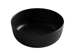 Раковина накладная 35см Ceramica Nova Element CN6073MB черный матовый
