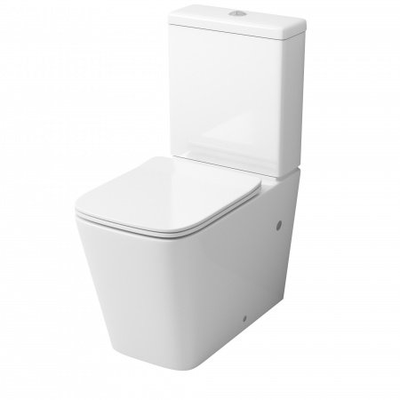 Напольный унитаз-компакт Grossman GR-4445S белый, с сиденьем микролифт