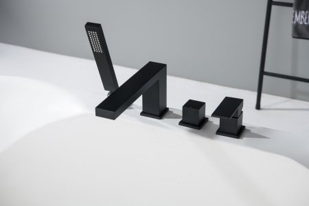 Смеситель на борт ванны Timo Selene 2130/03Y черный матовый