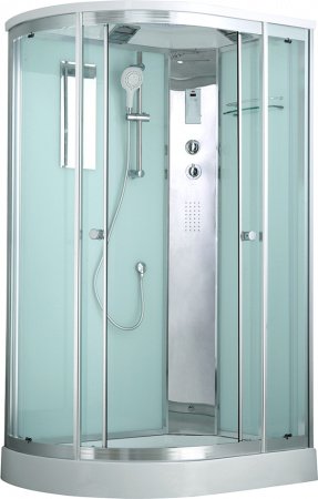 Душевая кабина Timo Comfort T-8802 R C 120x85x220 профиль хром глянцевый, стекло прозрачное