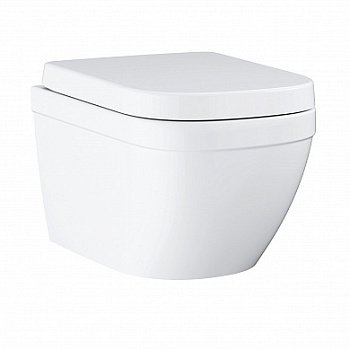 Унитаз Grohe Euro Ceramic 39554000 подвесной с сиденьем Микролифт