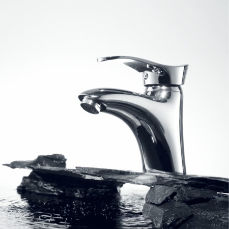 Смеситель для раковины Haiba HB1001, хром