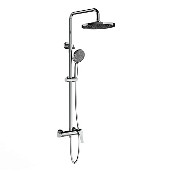 Душевая стойка со смесителем Vincea Arco VSFS-4AR1CH хром