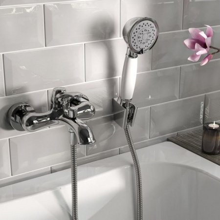 Смеситель для ванны с душем IDDIS Oldie OLDSB00i02 хром глянцевый