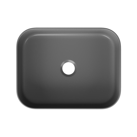 Раковина накладная 50см Point Меркурий PN43832GM графит