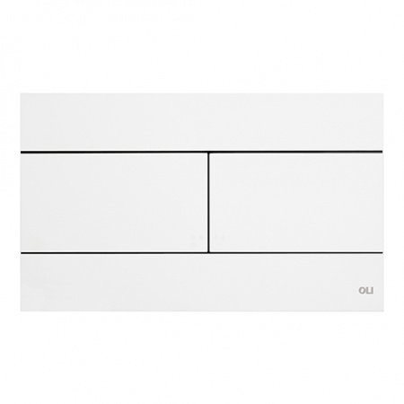 Кнопка смыва для унитазов OLI SLIM 659041 белый