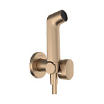 Гигиенический душ со смесителем Hansgrohe S 1jet 29232140 бронза шлифованная