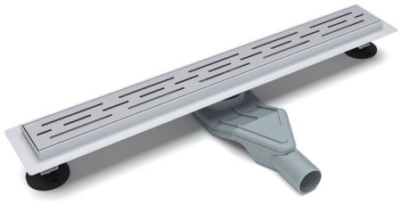 Желоб линейный ESBANO COMBI C-RAIN-70MC 70см хром матовый