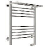 Полотенцесушитель электрический Сунержа Богема 2.0 60х50 хром, подключение правое, с полкой