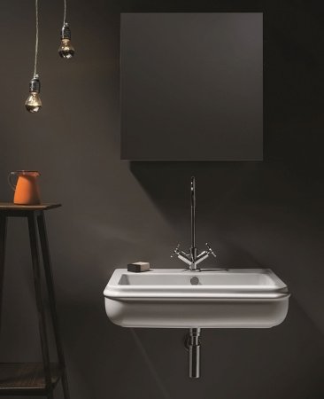 Раковина полувстраиваемая 90см Azzurra Charme CHA290bi*1 белый