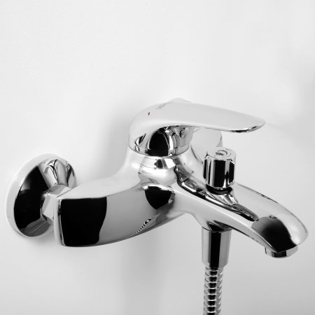 Смеситель для ванны с душем WasserKraft Rossel 2801 хром