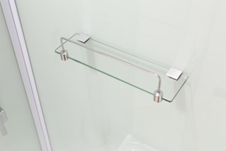 Душевая кабина Black&White G8501 90x90x215 профиль белый, стекло прозрачное