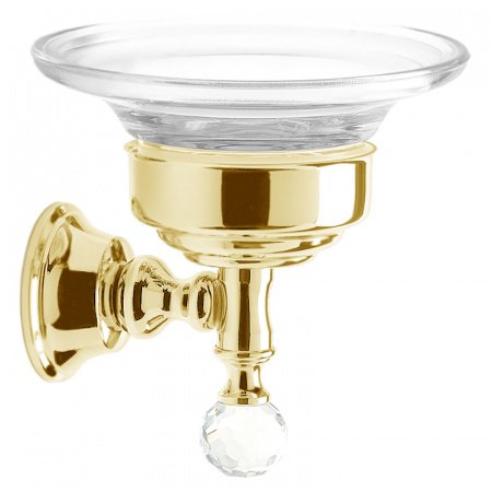 Мыльница Webert Karenina KA500101 настенная Хром кристалл Swarovski