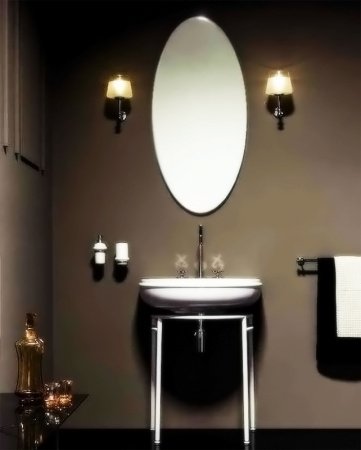 Раковина полувстраиваемая 70см Azzurra Charme CHA270bi*1 белый