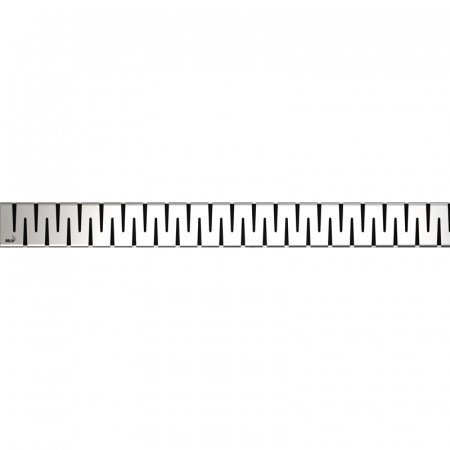 Решетка Alcaplast ZIP-850M Хром матовый