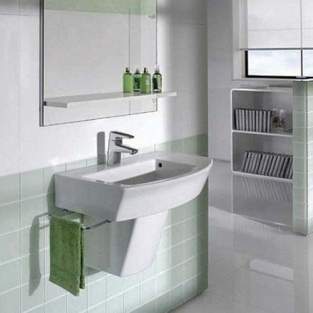 Раковина подвесная 65см Roca Hall 327620000 белый