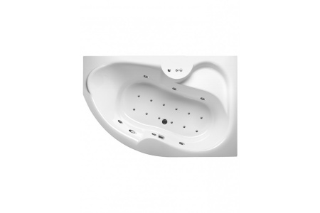 Ванна акриловая правосторонняя Vayer Azalia Гл000006729, 170x105