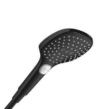 Душевая лейка Hansgrohe Raindance Select E 120 3jet 26520670 черный матовый