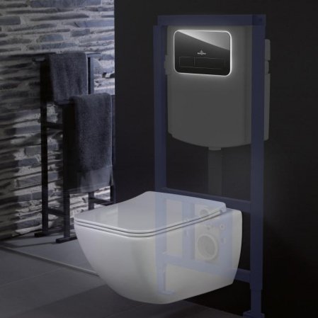 Кнопка смыва Villeroy & Boch ViConnect 921843RB черный