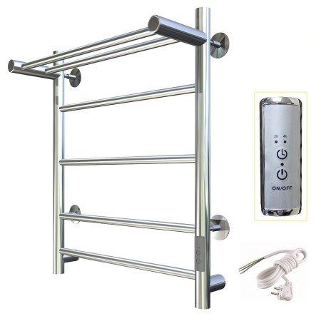 Полотенцесушитель электрический Тругор Аспект Пэк сп серия 3 60х50 хром, с полкой