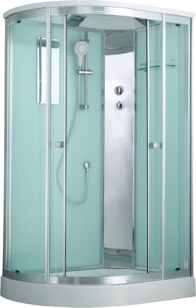 Душевая кабина Timo Comfort T-8802 R C P 120x85x220 профиль хром глянцевый, стекло прозрачное