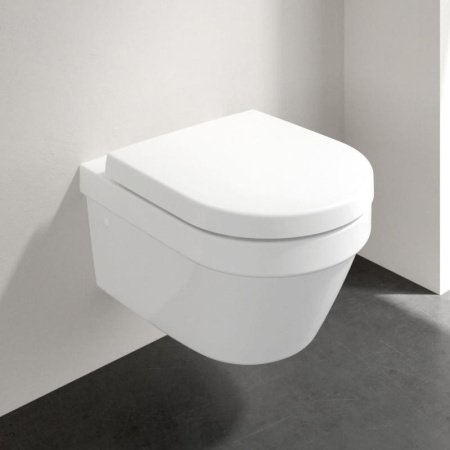 Унитаз подвесной безободковый Villeroy&Boch Architectura Pack 4694HR01 с сиденьем микролифт