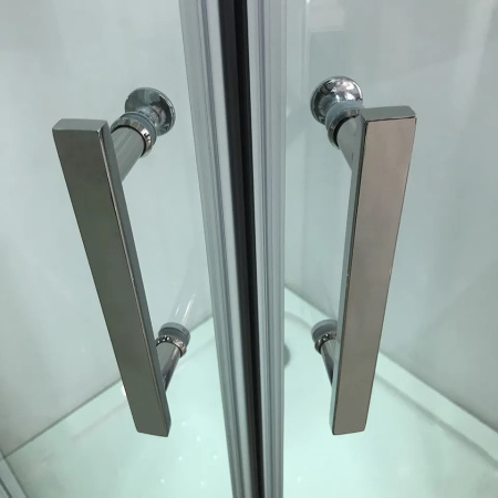 Душевой угол Parly 80x100x185 профиль хром, стекло тонированное